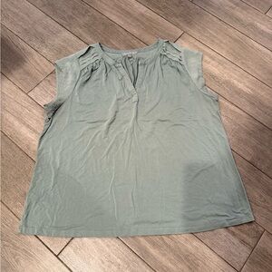 Daniel Rainn Sleeveless Top with cute shoulder detail